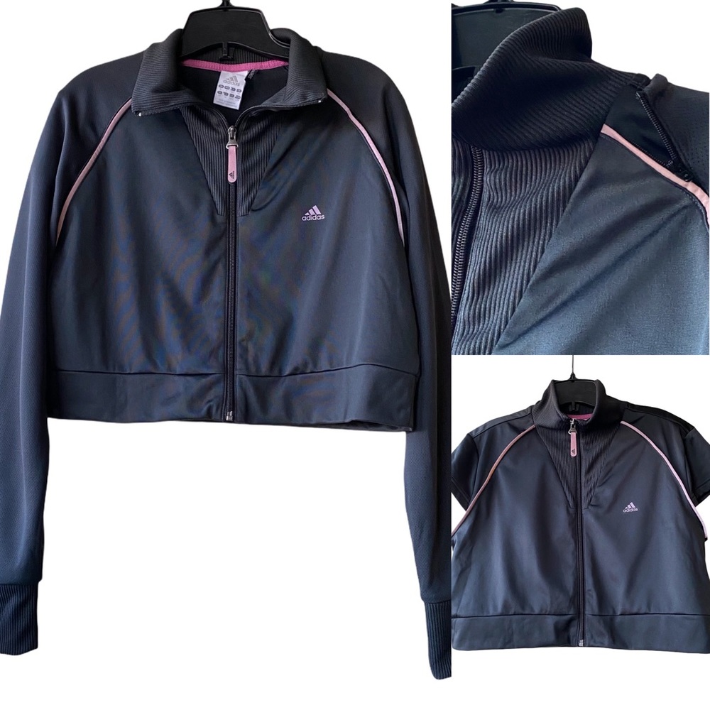 ADIDAS Y2K Cropped Convertible Track Jacket